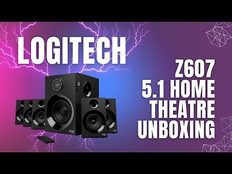 Elevate Audio Experience! Logitech Z607 5.1 Surround Sound System Unboxing | My Home Theatre Upgrade