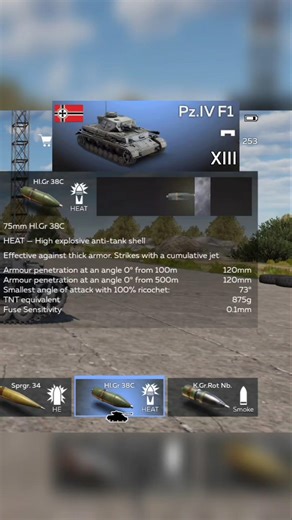 Pz IV F1 using only HEAT shells in top tier#warthunder #warthundermobile #wtmobile #pz4 #toptier #wt
