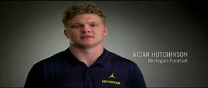 Big Ten Conference TV Spot, 'Faces of the Big Ten: Aidan Hutchinson'