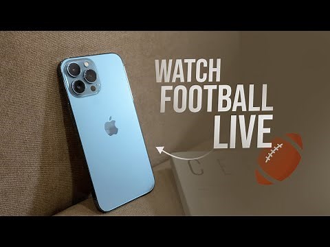 How to Watch Football Live on iPhone (tutorial)