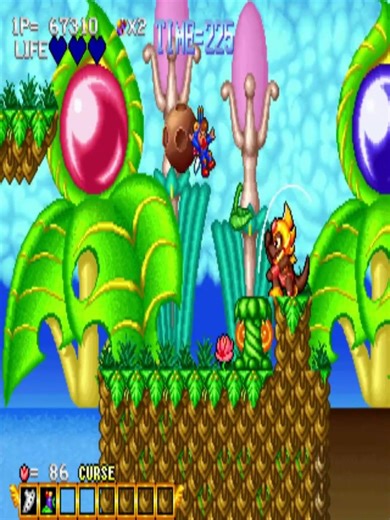 Blue's Journey (1990) - HD Retro Gameplay - Neo Geo Classic You Must See #retrogaming #gamingshorts