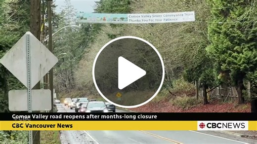 Comox Valley road reopens after months-long closure