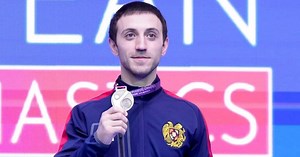 Arthur Davtyan, gold medalist of the first round of the World Cup (video)