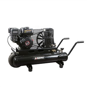 [Hot Item] 6.5HP Gasoline Engine Air Compressor, 9 Gallon Gasoline Compressor, 212cc 125 Psi Wheelbarrow,