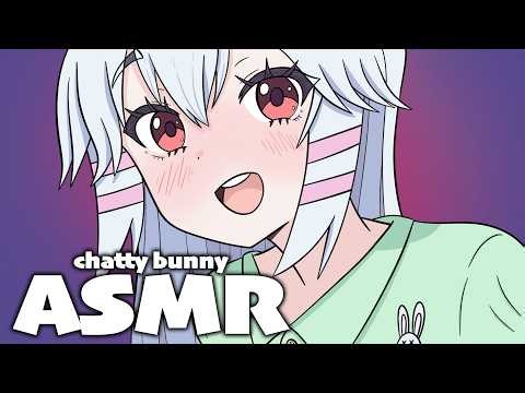 【3DIO ASMR】bunny wants to hang out and give you some tingles to end your week 💕