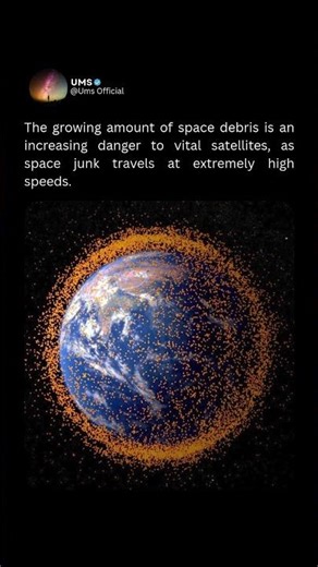 The Danger of Space Debris #spacedebris #spacejunk