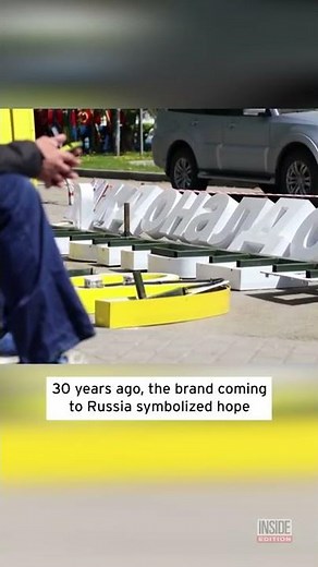 McDonald’s Arches Taken Down in Russia After Restaurants Close #Shorts