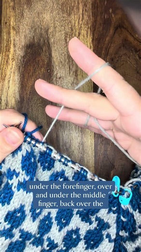 How to KEEP tension on your yarn while hand knitting!
