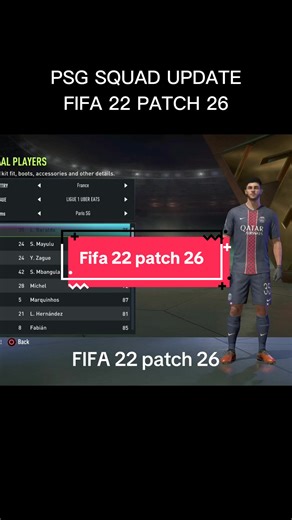 FIFA 22 patch 26. PSG squad update #ghanafyp👍👍❤️❤️❤️🇬🇭🇬🇭🇬🇧 #fyppppppppppppppppppppppp #southafricatiktok #ghanatiktok #nigeriantiktok🇳🇬
