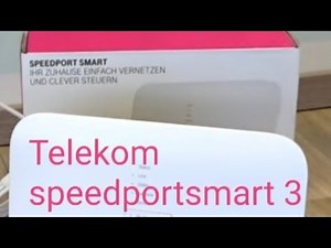 تركيب راوتر تليكوم Telekom ,Speedport Smart 3
