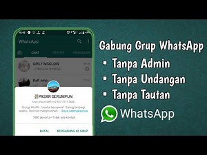 How to Enter a WhatsApp Group Without an Admin or Link