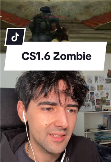 Counter-Strike 1.6 Zombie Mode #zombiegame #retrogaming #flatzombie #counterstrike #gameplay