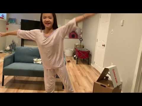 Me and my friend Abby! We do gymnastics!