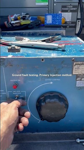 NETA Ground fault acceptance testing at 1200 A.