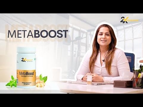 Best Natural Fat Burning Supplement - METABOOST | Thermogenic Fat Burner | 2X Nutrition