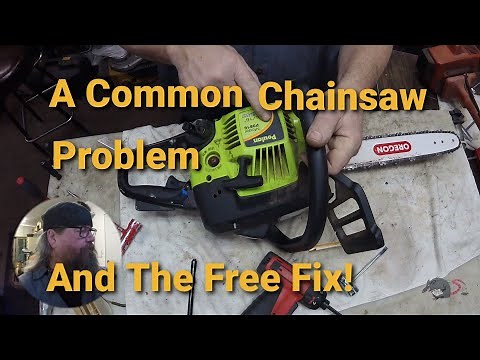 A Common Chainsaw Problem And The Free Fix