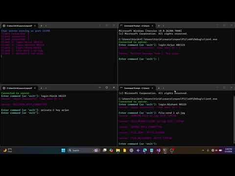 Boost.Asio File + Chat Server (C++)