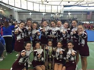 Fairfield Giants Cheerleaders Win Southern CT Championship