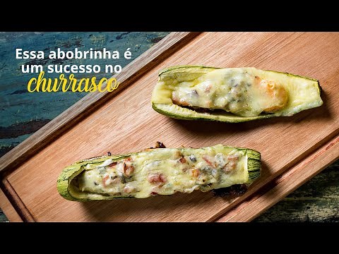 Abobrinha Recheada na Churrasqueira | Sal Lebre & Dr. Costela (Parceiros na Brasa)