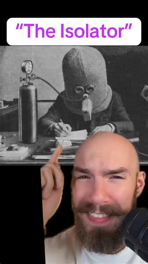 The Life Professor on Instagram: "The Isolator #weirdhistory"