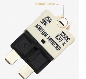 [Hot Item] 32V 3A 5A Manual Medium Resetable Fuse