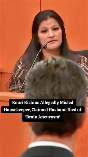 The housekeeper of Eric and Kouri Richins continued her testimony on Thursday, recalling a conversation she had with Kouri after Eric’s death. She asked Kouri if Eric had died from fentanyl, to which Kouri responded that he had passed from a brain aneurysm.#TrueCrime #LawAndCrime #Florida #Trial #lawyer #law #claim #trending #Donna #CardiB #scandal #trial #crime #LawAndCrime #news #judge #breakingnews #bodycam #dashcam #florida