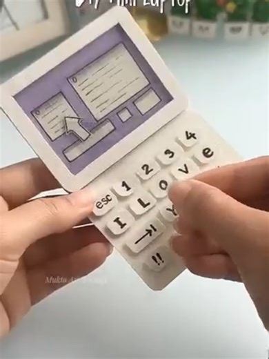 DIY Mini Laptop Craft Project for Creative Minds