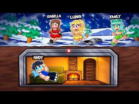 Surviving 100 Days In Roblox Survive The Cold...