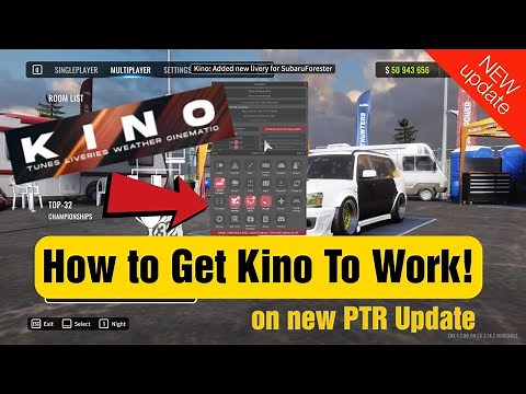 How To Get Kino Mod to Work | CarX Drift Racing Online | New Update