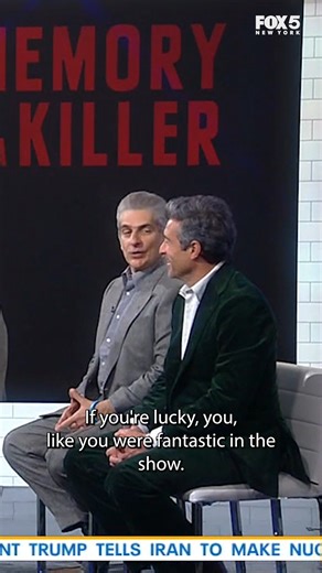 FOX 5 NY on Instagram: "Patrick Dempsey and Michael Imperioli are back on TV - and they hit it off right away with their chemistry on Memory of a Killer. So you know Rosanna had to ask if there was a Heated Rivalry relationship brewing..."