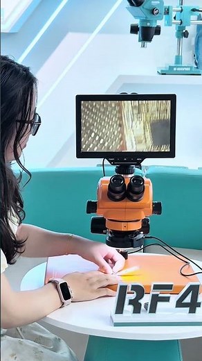 🧡 RF4 ORANGE REVEALS THE UNSEEN.#rf4 i17 MICROSCOPE EXPLORES THE MICRO WORLD.
