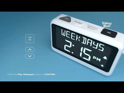 English - Setting Alarm Time - Talking Madi