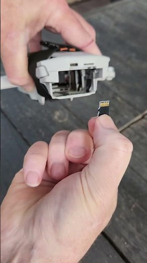 DJI Mini 3 and 4 Pro👍An Easier way to remove the micro SD Card