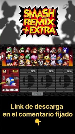 👇 Smash Remix Extra / Nueva expansión,nuevos mapas y personejes. #n64 #enyorgame #smashremix