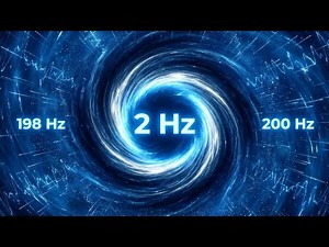 2Hz Delta Binaural Beat | 198Hz + 200Hz | Sleep Listening Experiment