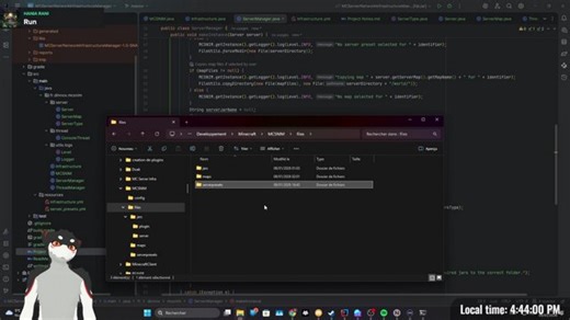 [Vtuber] (18 ) Working on a Minecraft server network infrastructure management application