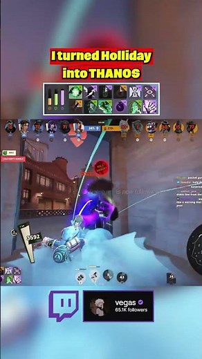 I turned Holliday into THANOS