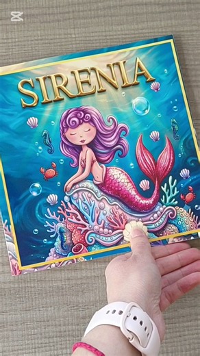 Así es mi nuevo libro de colorear 🧜‍♀️📖