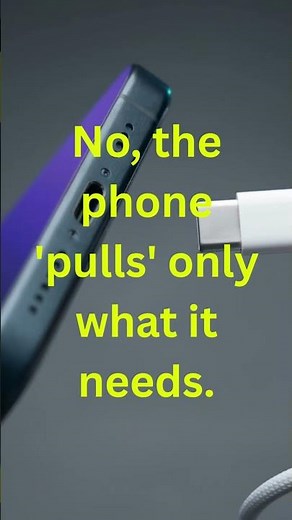 Does a 100W charger damage a 20W phone? 🔌📱 | Brainy Bites TV