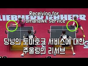 딩닝의 토마호크 서비스에 대한 주울링의 리시브 Receive for Tomahawk service