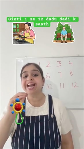 Ginti Rhyme 1-12 | Pyara Parivar Song | Hindi Counting Rhyme for Kids
