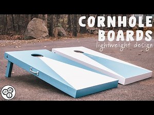How To Make Cornhole Boards | Lightweight Design | DIY