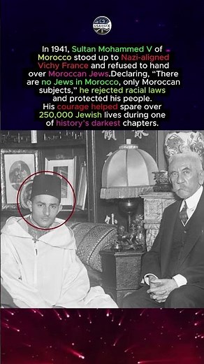 The Sultan Who Defied the Nazis | Morocco’s Hidden WWII Story #ww2 #history