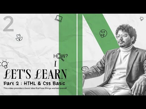Let's Learn with Me (Part 2) | HTML & CSS Basics You Must Know Before Tailwind