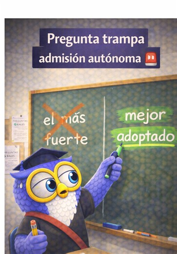 Pregunta trampa examen admisión autónoma Darwin ⚠️ Esta es una pregunta trampa muy común en el examen de admisión a universidad autónoma. Te ponen algo sobre Darwin y la evolución. Y muchos responden: sobrevive el más fuerte. Error. El examen busca que entiendas el concepto real. La respuesta correcta es: sobrevive la especie que mejor se adapta al entorno. Aquí es donde muchos pierden puntos. Porque contestan lo que “suena lógico”, no lo que realmente dice la teoría. Y este tipo de errores se r