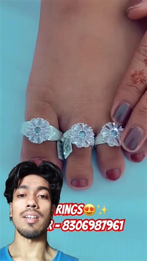 Amazing Silver Toe Rings Designs for Women ✨ | Latest Fashion 2026 #youtubeshorts #viralvideo