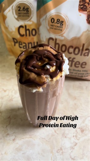 Full Day of High Protein Eating with Keto Chow Recipes