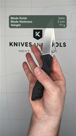 Böker EDK 110307, Satin MagnaCut, Black GFN pocket knife