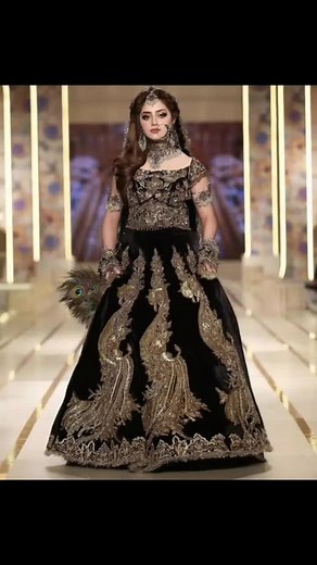 Stunning Black Bridal Dresses at Kashees Bridal Boutique