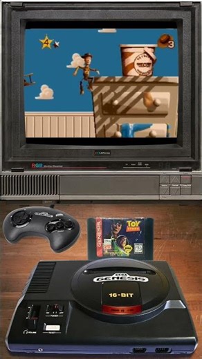 Toy Story 1995 - Sega Genesis - Retro Gaming